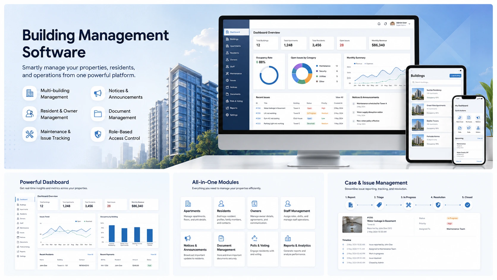 Building Management Software — screenshot 3