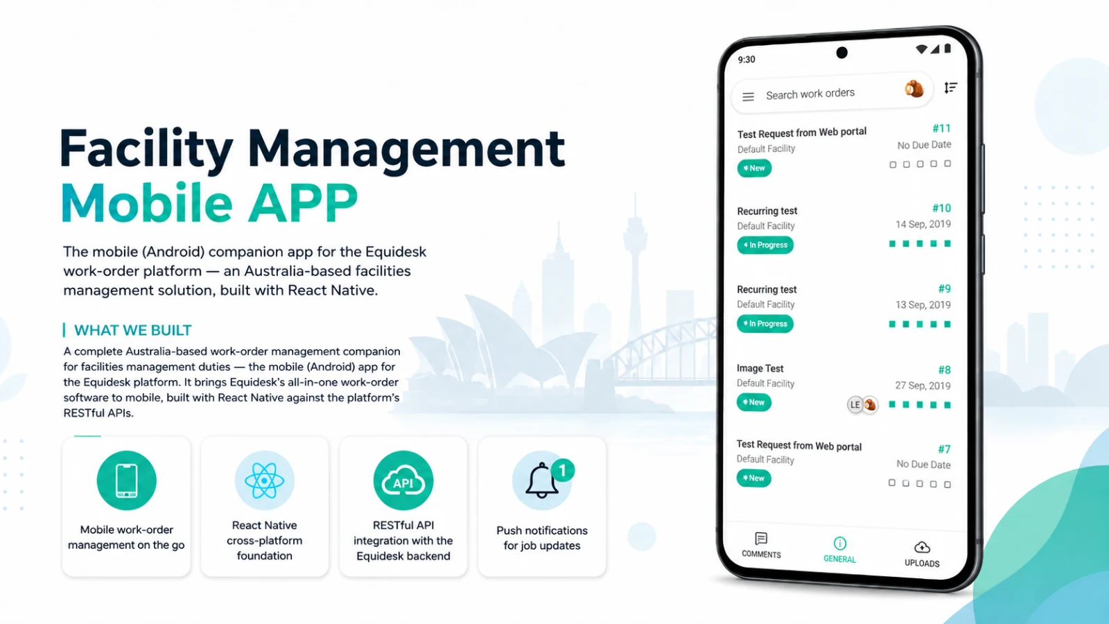 Facility Management — Android Application