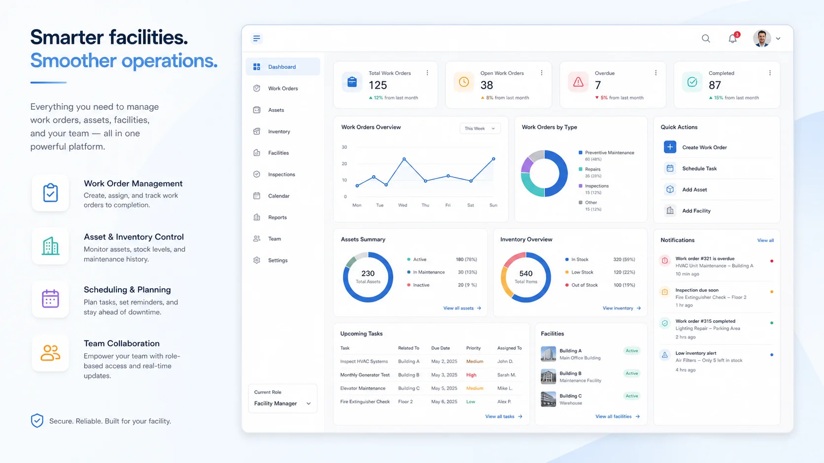 Facility Management SaaS — screenshot 2