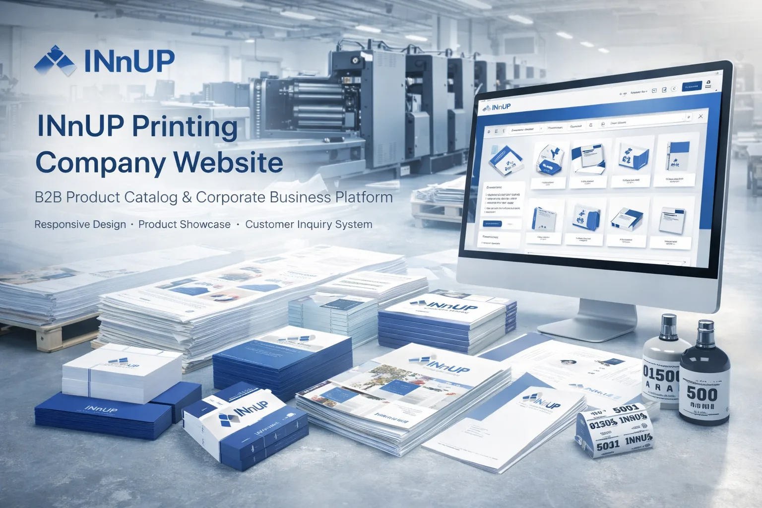 INnUP — Online Printing E-Commerce