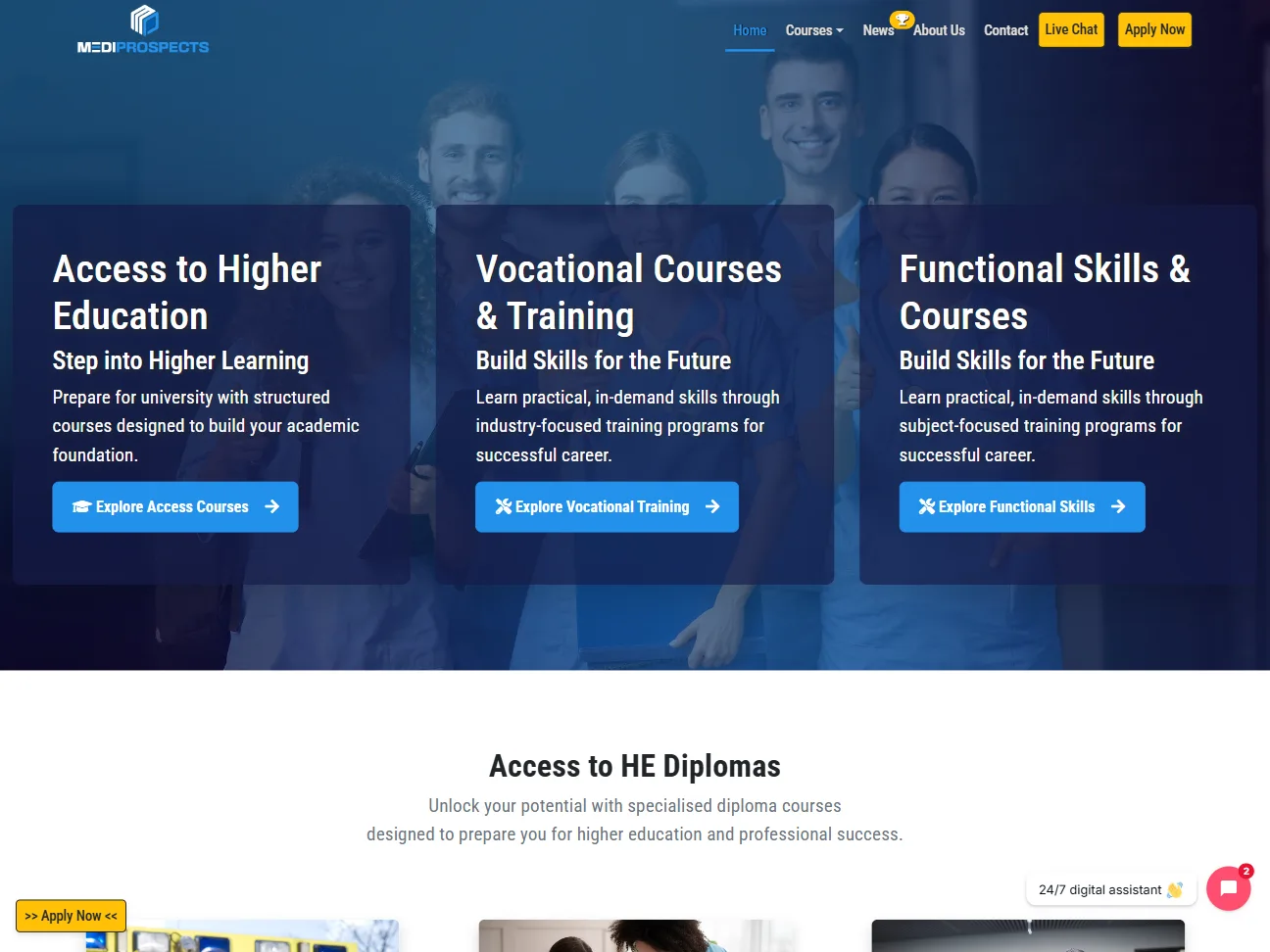 Mediprospects — Training Platform — screenshot 3