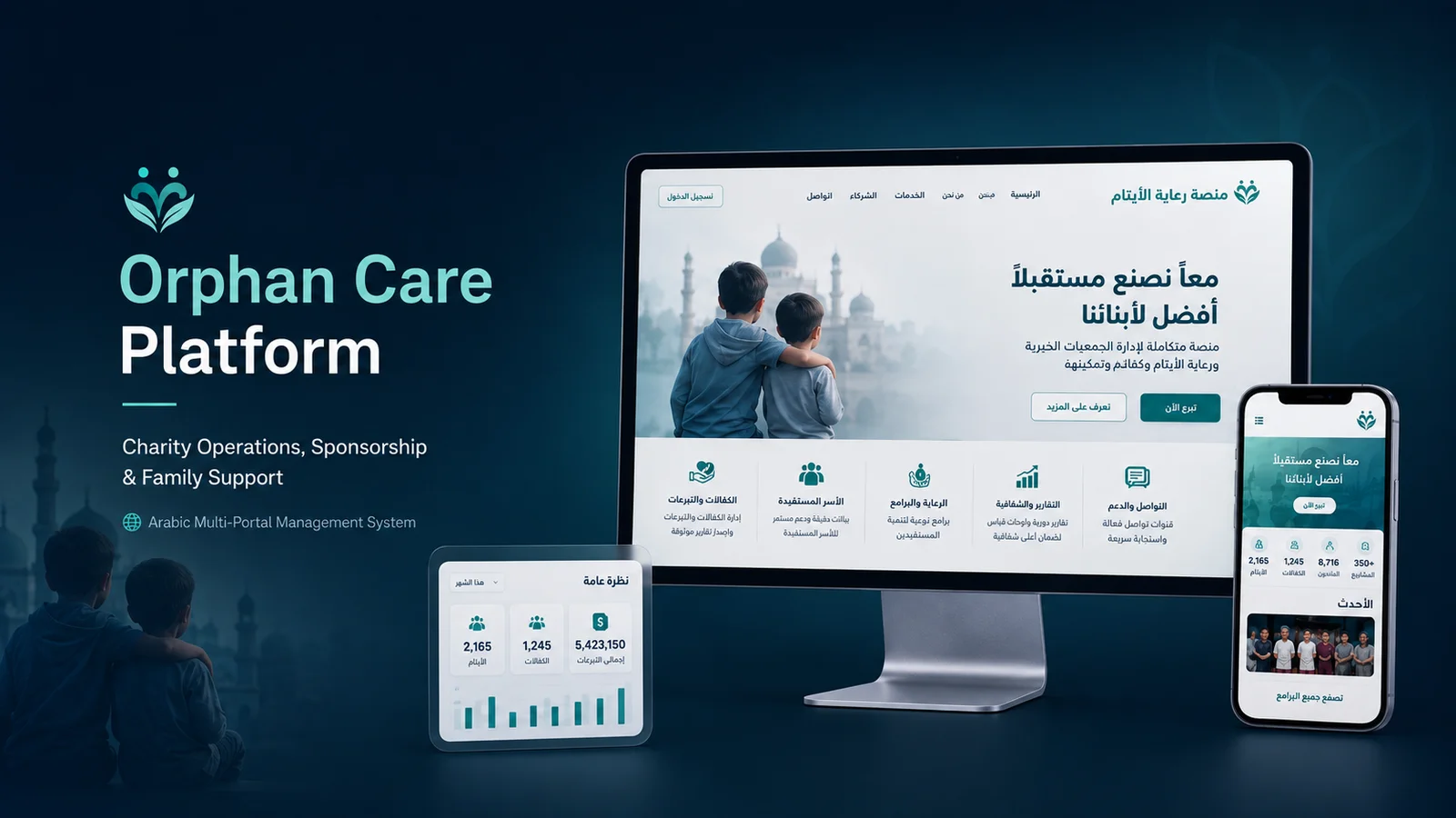 Orphan Sponsorship & Charity Management Platform
