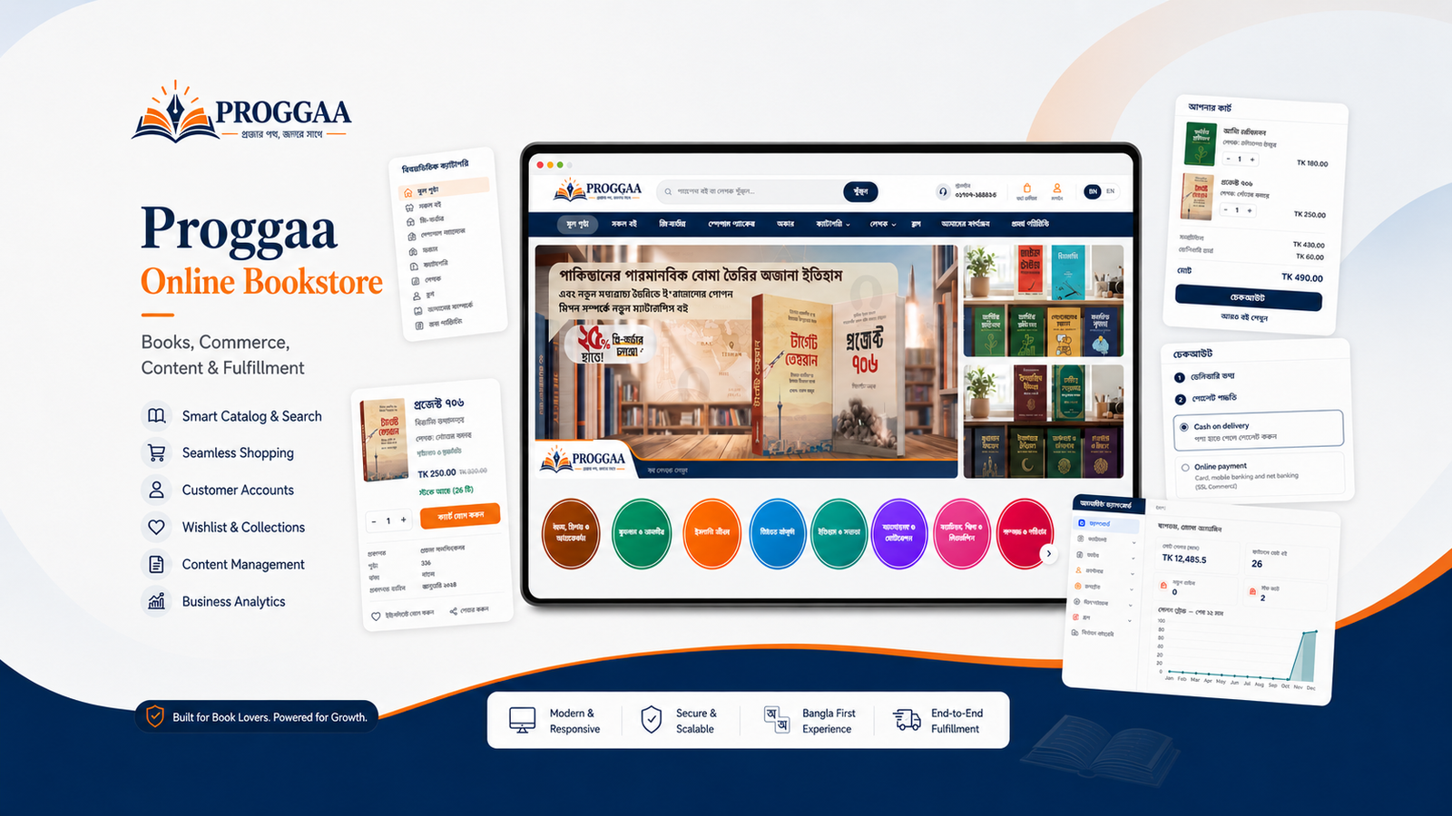 Progga- Book selling Ecommerce