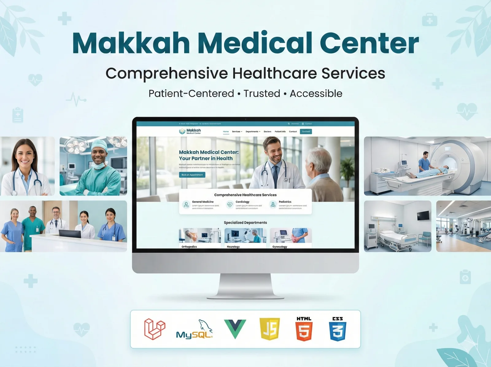 Medical & Healthcare Center Website — screenshot 1