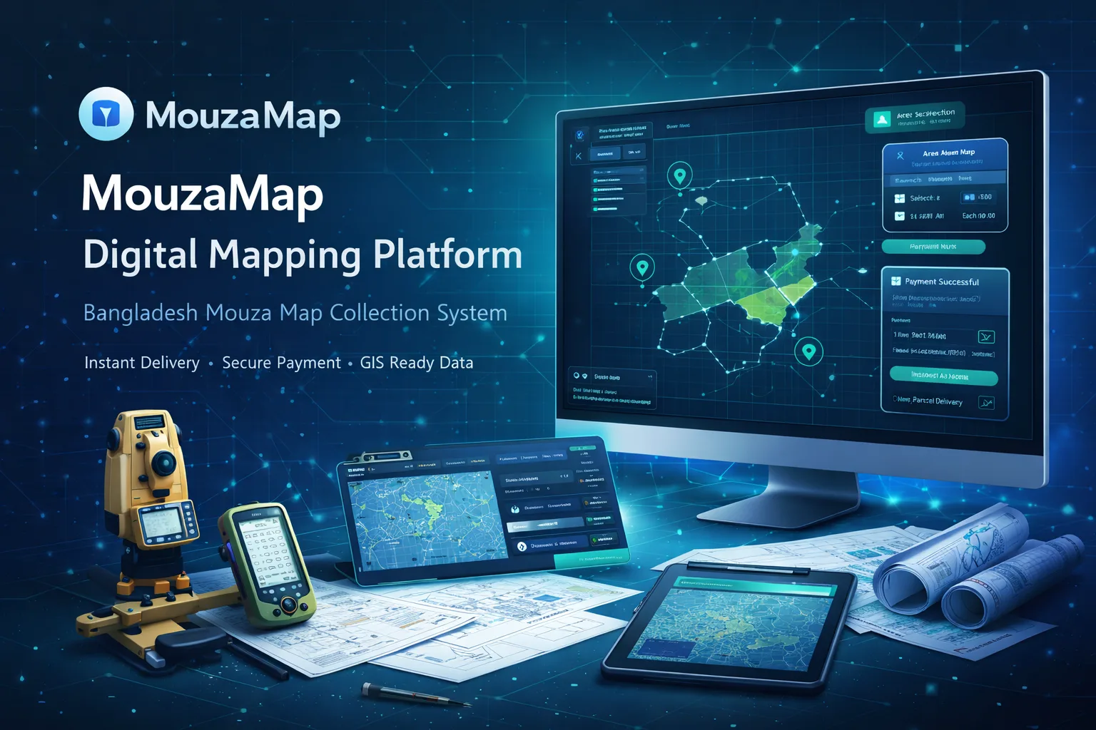 MouzaMap — Digital Land Mapping — screenshot 1